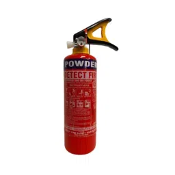 Detect Fire 1 Kg Fire Extinguisher ABC Powder MAP 50% Stainless Steel Red-image-33