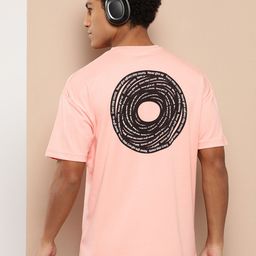 Alcis Men Typography Printed Drop-Shoulder Sleeves Dry Tech Sports T-shirt-image-19