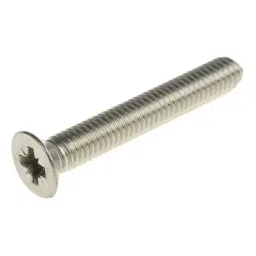 RS PRO Machine Screw M6x40 mm Stainless Steel Pozidriv Countersunk, 1583770 (Bag of 50 pcs)-42