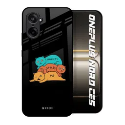 QRIOH Quirky Printed OnePlus Nord CE5 5G Back Case-picture-10