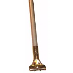 TOUGH GUY Squeegee Handle Bolt On Not Threaded Thread Steel, 12L018-16
