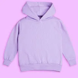 BAESD Kids Typography Printed Hooded Fleece Sweatshirt image 2