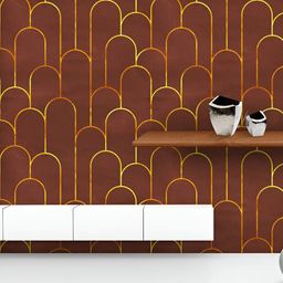 ArtzFolio Printed UV-Resistant Anti-Bacterial Geometric Pattern0 Peel & Stick Wallpaper-image-56