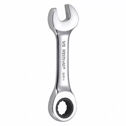 Westward Ratcheting Wrench Alloy Steel Chrome Head Size 1/2 inch Overall Length 4 1/8 inch, 54PP16-image-92