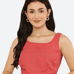 RAASSIO women Orange Embellished crop Top-image-28