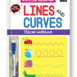 Pattern Writing Reusable Write & Wipe Book - English Pen Color may Vary-image-66