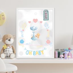 Outfit collections Modern Art Kids Painting For Wall Décor-image-79