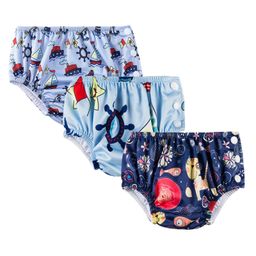 Chinmay Kids Waterproof Swim Diapers - Leakproof & Adjustable for Boys & Girls | Pack of 3 Fun Designs-picture-26