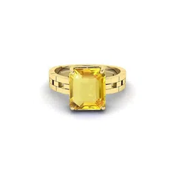 GenZcomplex Gold-Plated Brass Finger Ring-image-43