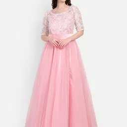TILISM Net Maxi Dress-image-1