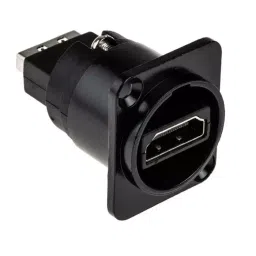 RS PRO Type A 2 Way Female Feedthrough HDMI Connector, 1438921-picture-8