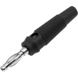 RS PRO 4 mm Black Male Banana Plug-Screw Termination 30V 24A, 2080251 (5 Pcs)-image-46