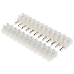 RS PRO Non-Fused Terminal Block 12-Way 5-32 A 10 AWG Wire Screw Termination, 8659833-picture-18