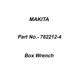 Makita Box Wrench Size 13 for LS1013, Part No 782212-4-26