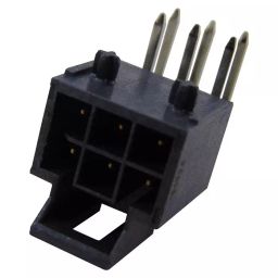 MOLEX Pin Headers CONNECTOR, HEADER, 6POS, 2ROW, 2.5MM 105314-1206-71