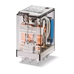 Finder Plug In Relay 24 V DC Coil 10 A Switching Current 3PDT 3PDT, 551390240000 (Pack of 10 Pcs)-picture-14