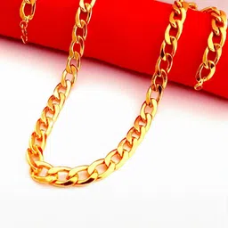 Nawab Collection Men Gold Necklace and Chains-10
