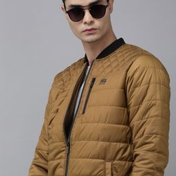 Pepe Jeans Men Camel Brown Padded Jacket-picture-30