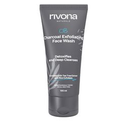 Rivona Naturals Charcoal Exfoliating Deep Cleanse Face Wash- 100 ml-17