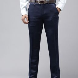 Van Heusen Men Slim Fit Formal Trousers-image-77