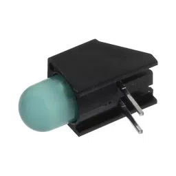 DIALIGHT LED, PCB, 5MM, GREEN, 550-1307F-1