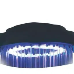 Hindware 130 mm Round Polypropylene, Bronze Blue, Purple Wall Mount Overhead Rain Shower F160058-image-19