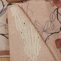 Soch Floral Printed Embroidered Linen Unstitched Dress Material-image-43