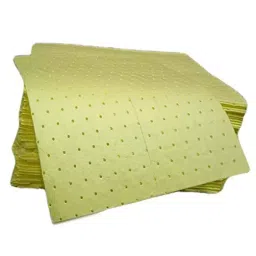 TECHNOSPILL 100 Nos Chemical Absorbent Pads for Absorbing Strong Acids and Bases-image-3