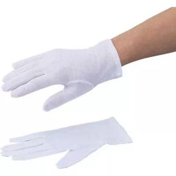 AS ONE Thin Cotton Inner Gloves S 230 mm, NO.2003-23 (Bag of 12 Pair)-9