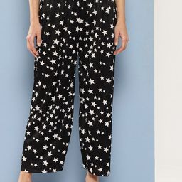 BAESD Girls Printed Flared Palazzos-image-68