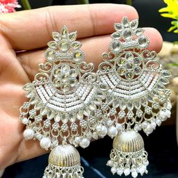 Anouk Contemporary Jhumkas Earrings-53