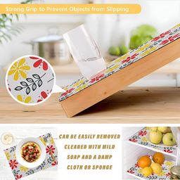 Aura White Set of 1 Regular Shelf Liner Organisers image 5