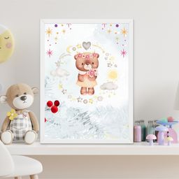 Outfit collections Modern Art Kids Painting For Wall Décor-image-87