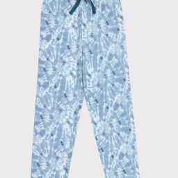 F&S Cotton Spandex Tie Dyed Pajama - Blue-image-50