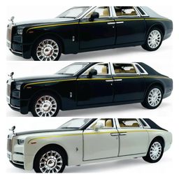 Awestuffs 1:32 Scale Model Car Exclusive Alloy Metal Pull Back Die-cast Car Rolls Royce Phantom Toy Car (Colors As Per Stock)-13
