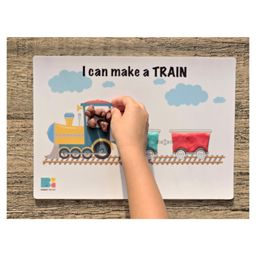 Bombay Toy Company Play Dough Kit - I can make a Train - Reusable-7