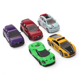 Majorette Street Die Cast Free Wheel Toy Cars Pack Of 5 - Multicolour-12
