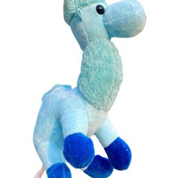 Tickles Camel Soft Stuffed Plush Animal Toy for Kids Boys & Girls Birthday Gifts (Size: Length 20 cm Color: Blue)-0