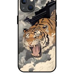 QRIOH Quirky Printed iPhone 13 Mini Back Case Mobile Accessories-image-83