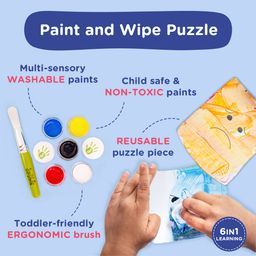 My first dabble Puzzle Colouring Kit Emotions, Shapes & Puzzles image 3