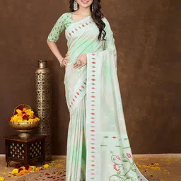 Rekha Maniyar Woven Design Khandua Silk Banarasi Saree-image-36