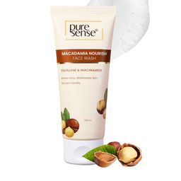 Pure Sense Macadamia Nourish Face Wash Cleanser With Vitamin C & Niacinamide- 100 ml-8