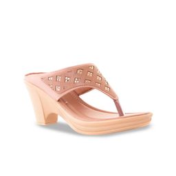 Khadims Women Embellished Platform Heel Sandals-picture-14