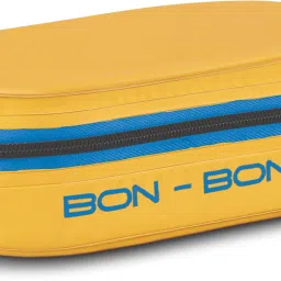 New Lunch Box with 2 leak-proof containers, 280 ml Each, Yellow 2 Containers Lunch Box-15