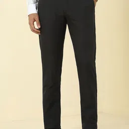 Allen Solly Men Solid Slim Fit Formal Trousers-image-62
