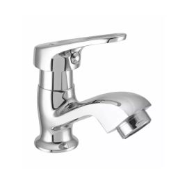Jabra Pillar Cock Dezo Series Brass Chrome Finish Deck Mount Silver-image-96