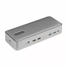 StarTech.com Dual Monitor 4K USB-C Docking Station with DisplayPort - 5 x USB Ports USB A USB C, 129UE-USBC-KVM-DOCK-image-1