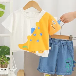 StyleCast x Revolte Boys Colourblocked Shirt with Shorts-image-62