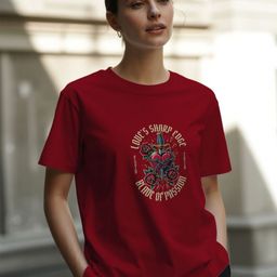 GRACE & JACK Graphic Printed Round Neck Short Sleeves Regular Fit T-Shirt-image-57