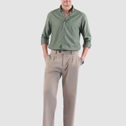 Beyoung Men Club Striped Button Down Collar Casual Shirt-image-50